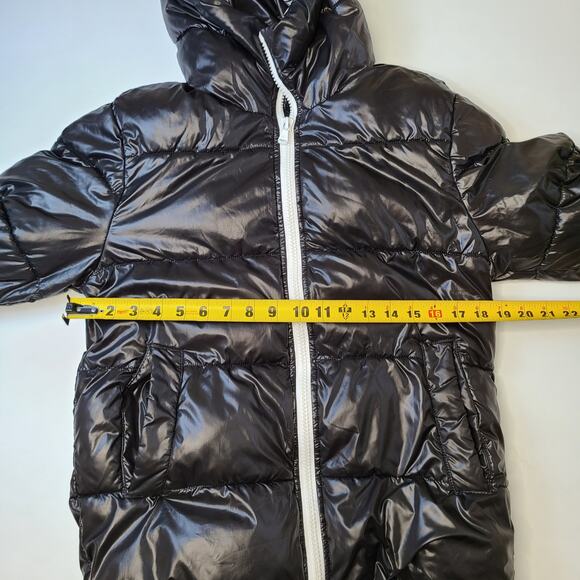 Michael Kors Girl's Puffer Jacket Black Size 14/16 - Picture 8 of 9